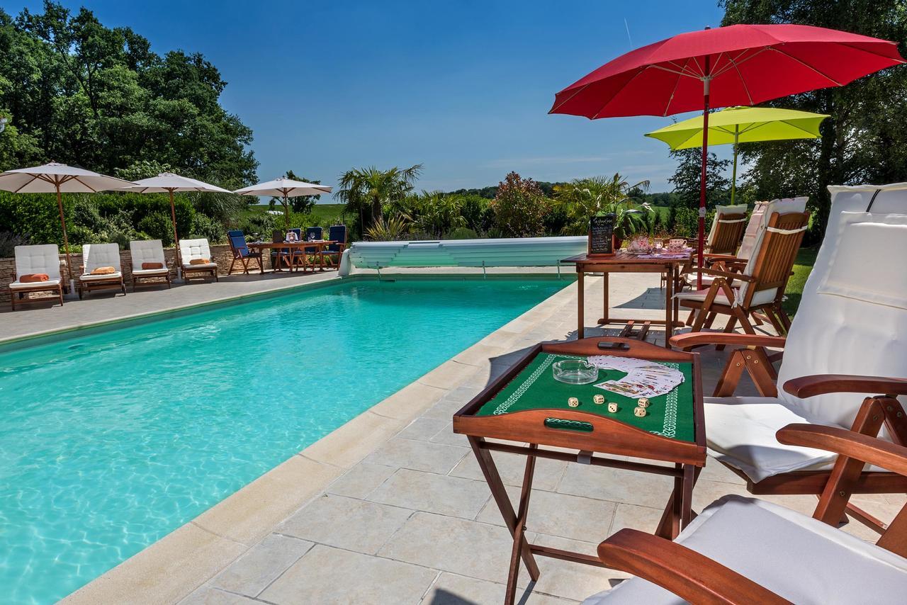 Bed and Breakfast Domaine Du Bois Des Anges Germigny-l'Eveque Exterior foto