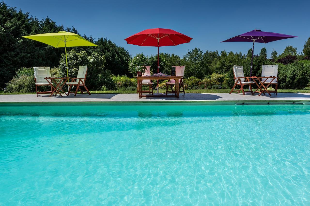 Bed and Breakfast Domaine Du Bois Des Anges Germigny-l'Eveque Exterior foto